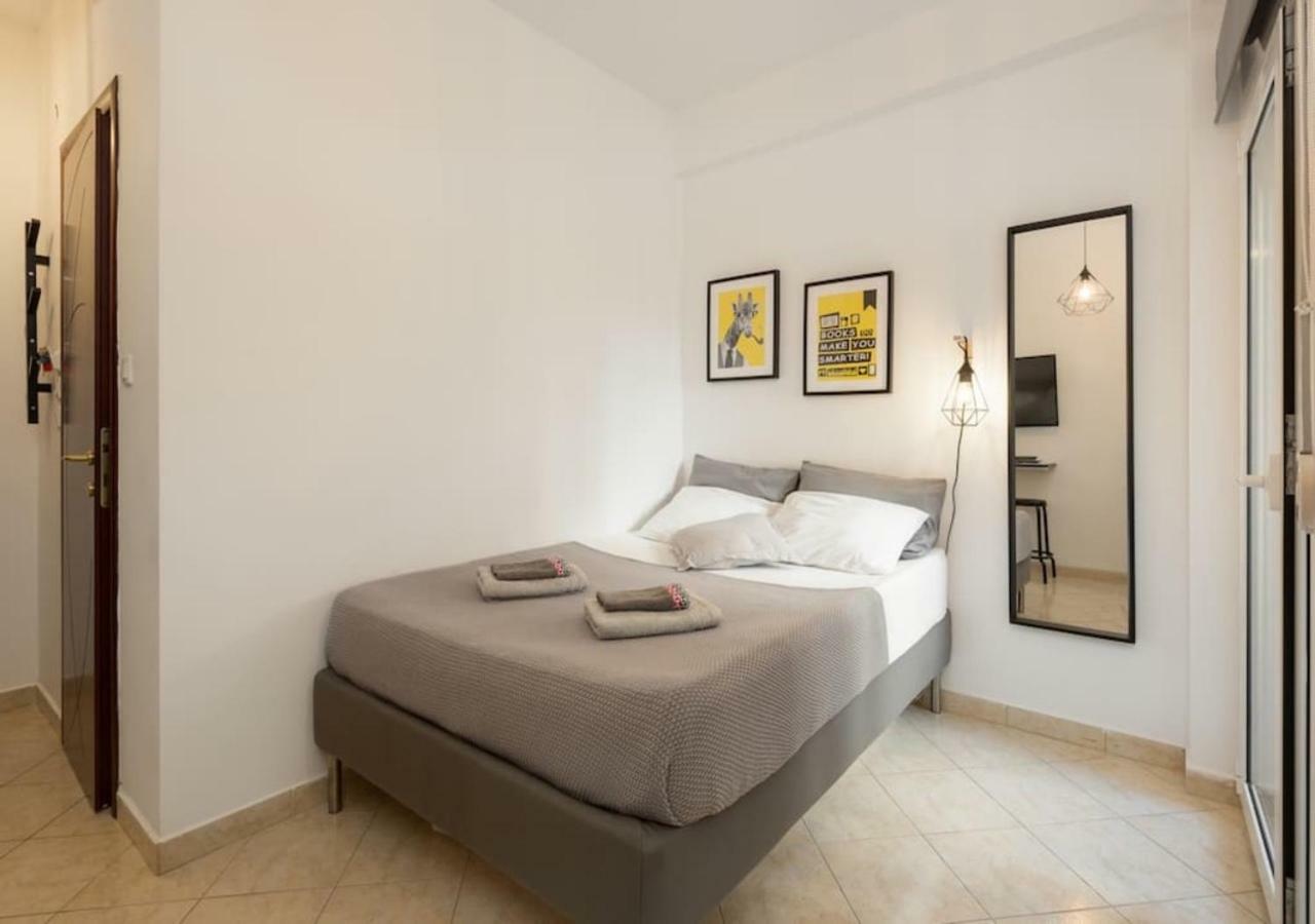 Central Studio! Fiber Wifi, Ac, Private, Self Check-In! Thessaloníki Eksteriør billede